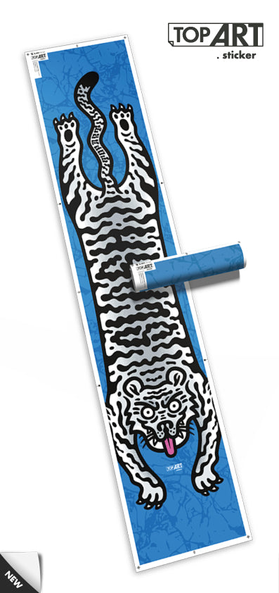 TopArt Stickers - Tiger Snow