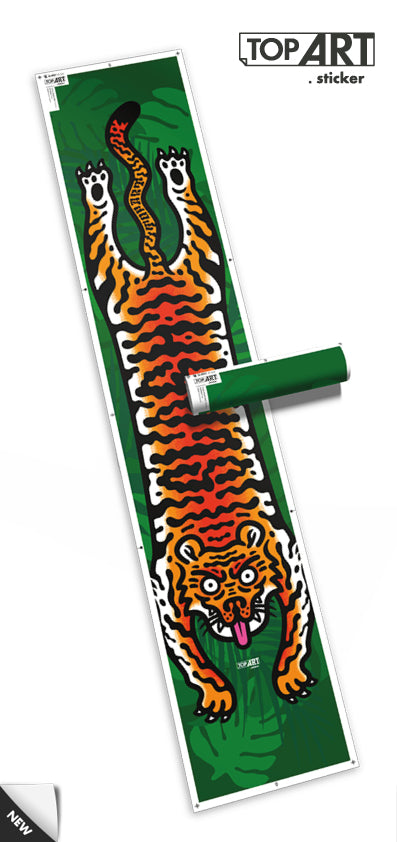 TopArt Stickers - Tiger Style