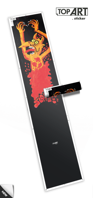 TopArt Stickers - Devil