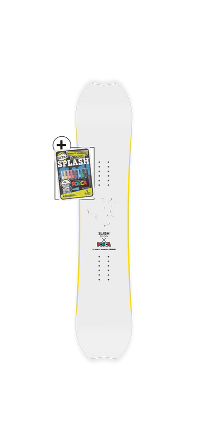 Slash x Posca Kids Snowboard