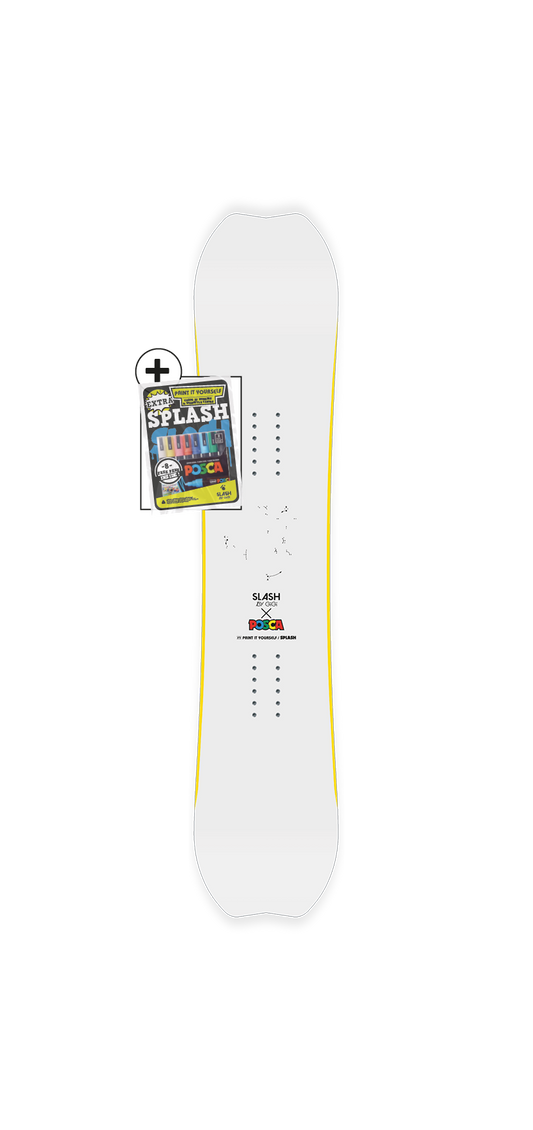 Slash x Posca Kids Snowboard