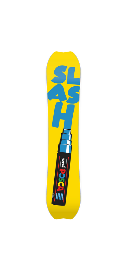Slash x Posca Kids Snowboard