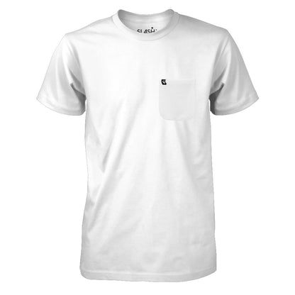 Slash Logo Pocket T-Shirt