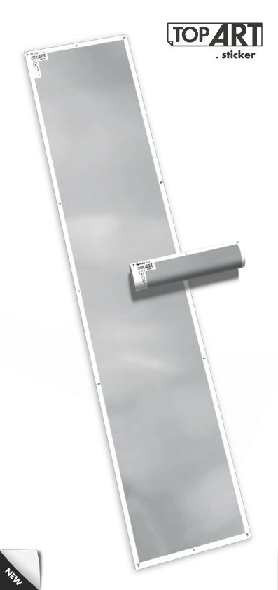 TopArt Stickers - Silver
