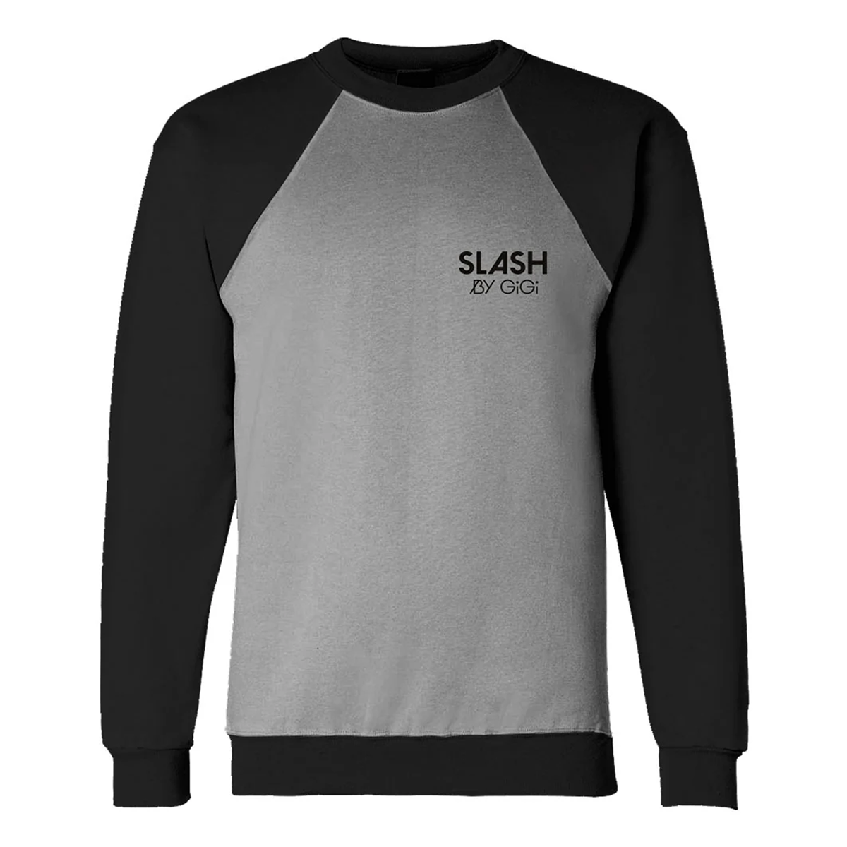 Slash Raglan Crew Pullover