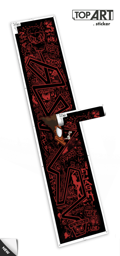 TopART Sticker - Afro-GeTo